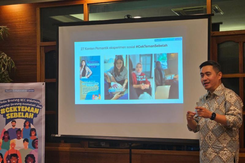 Kampanye Medsos HCC Tingkatkan Skrining Kesehatan Jiwa 300%