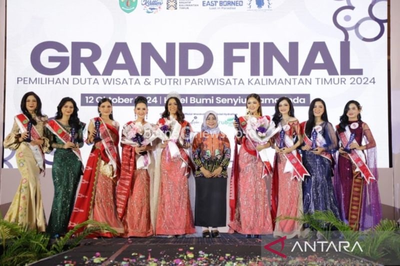 Muda-mudi Balikpapan Raih Gelar Duta Wisata Kaltim 2024