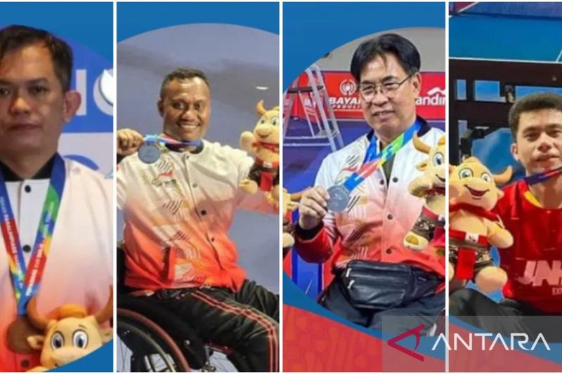 Empat Atlet Maluku Sumbang Empat Medali di Peparnas 2024