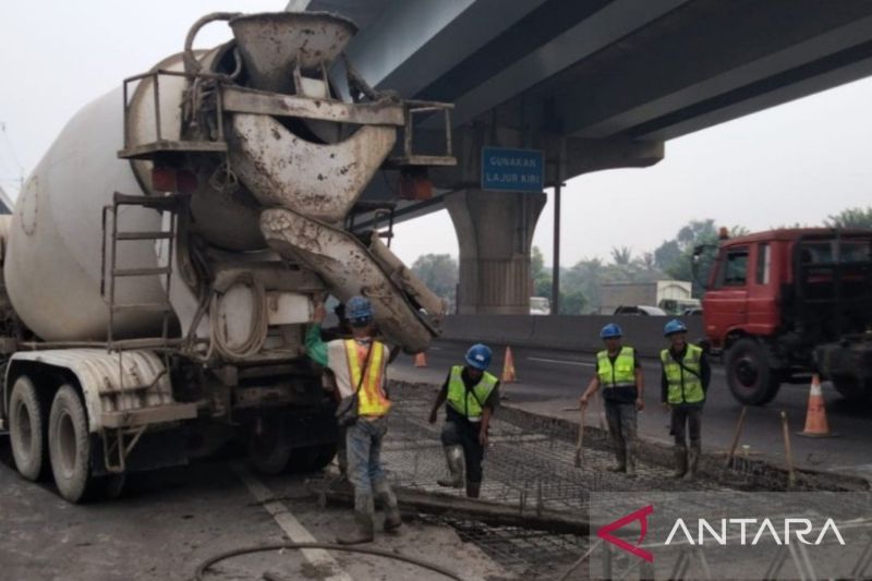 Perbaikan Lima Titik di Tol Jakarta-Cikampek, Antisipasi Perjalanan Pengguna