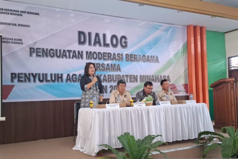Penguatan Moderasi Beragama di Minahasa oleh Kemenag dan FKUB