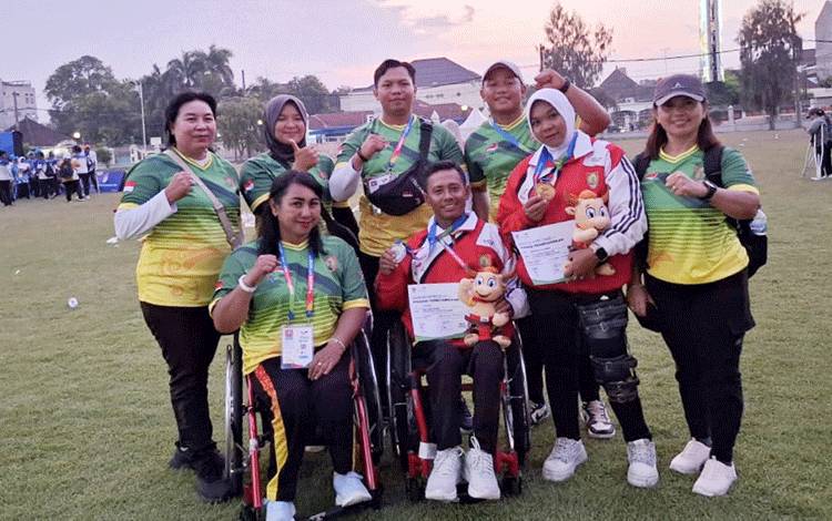 Tiga Atlet NPCI Kalteng Sumbang Mendali di Peparnas XVII 2024