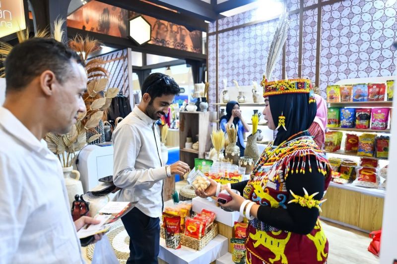UMKM binaan Pertamina bukukan transaksi ekspor senilai 10,5 juta dolar AS di Trade Expo Indonesia 2024. (ANTARA/HO - Pertamina)