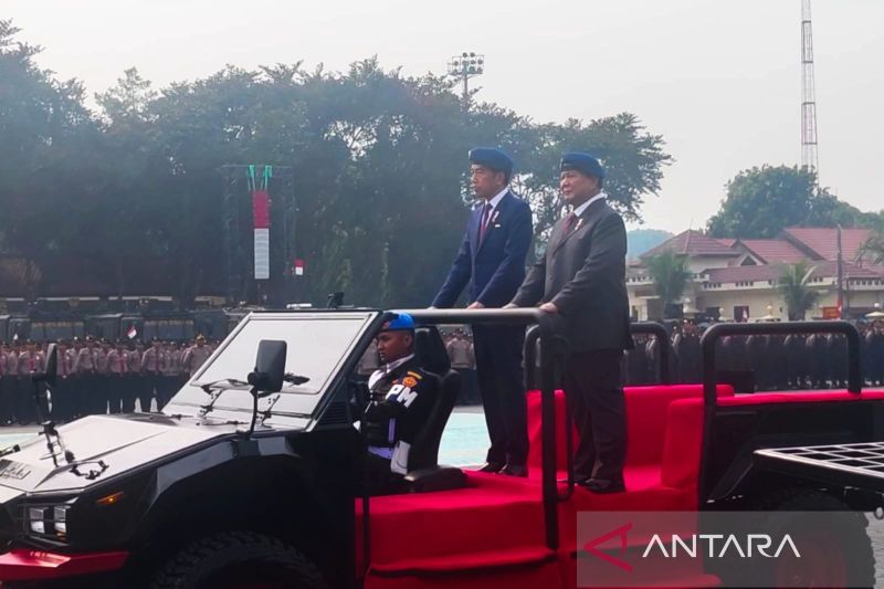 Presiden Jokowi Pimpin Apel Pengamanan Pelantikan Prabowo-Gibran