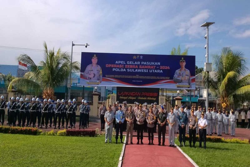 Operasi Zebra Samrat 2024, Upaya Polda Sulut Tingkatkan Keselamatan Lalu Lintas