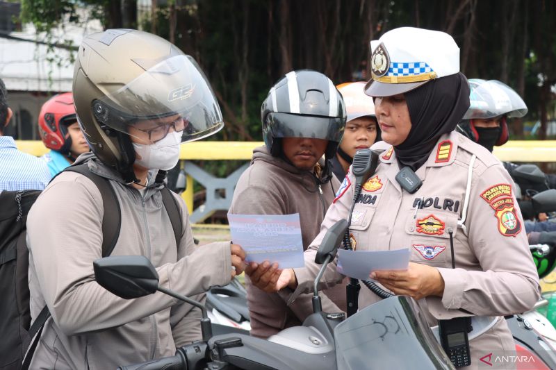Polisi Tindak 24 Pelanggar di Hari Pertama Operasi Zebra Jaya