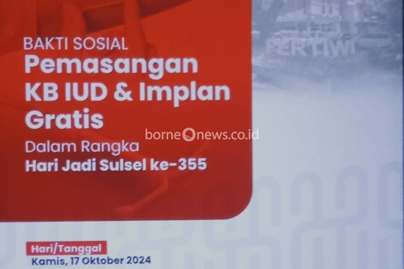 Bakti Sosial RS Pertiwi, Pemasangan Kontrasepsi Gratis di Makassar
