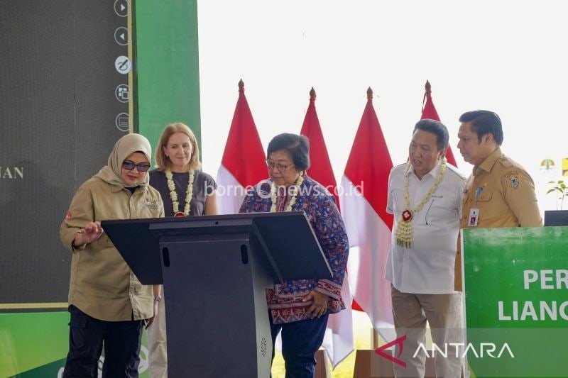 Menteri LHK Resmikan Persemaian Liang Anggang di Banjarbaru