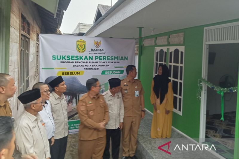 Baznas Banjarmasin Siapkan Renovasi 10 Rumah Tidak Layak Huni