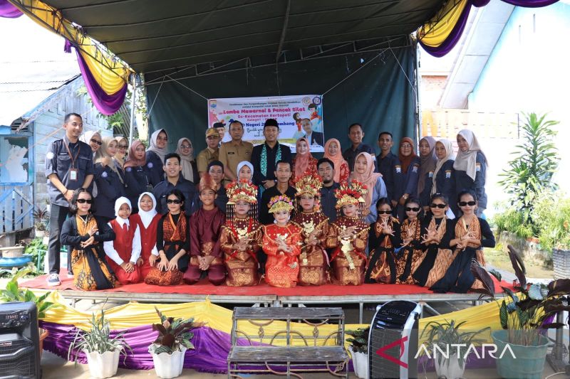 Lomba Mewarnai dan Pencak Silat Siswa SD di Palembang 2024