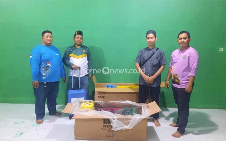 Dua Posyandu di Kecamatan Kapuas Kuala Terima Bantuan BKB Kit Stunting
