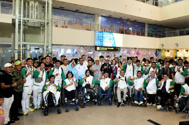 Atlet Peparnas Sumut Raih Peringkat Lima dan 73 Medali di Solo