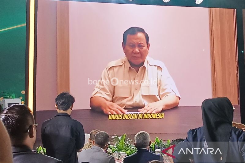 Prabowo Subianto, strategi penghapusan kemiskinan melalui downstreaming