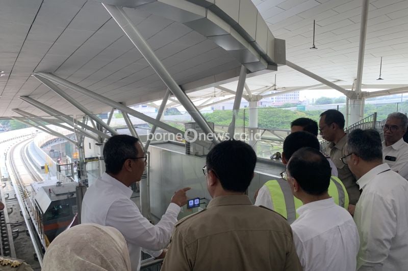 Progres LRT Jakarta Fase 1B Capai 31,14 Persen di Oktober 2024