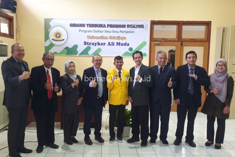 Universitas Sriwijaya luluskan doktor muda ilmu pertanian cumlaude