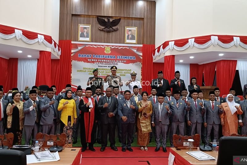 Anggota DPRK Jayapura Dilantik, Siap Menjawab Aspirasi Rakyat