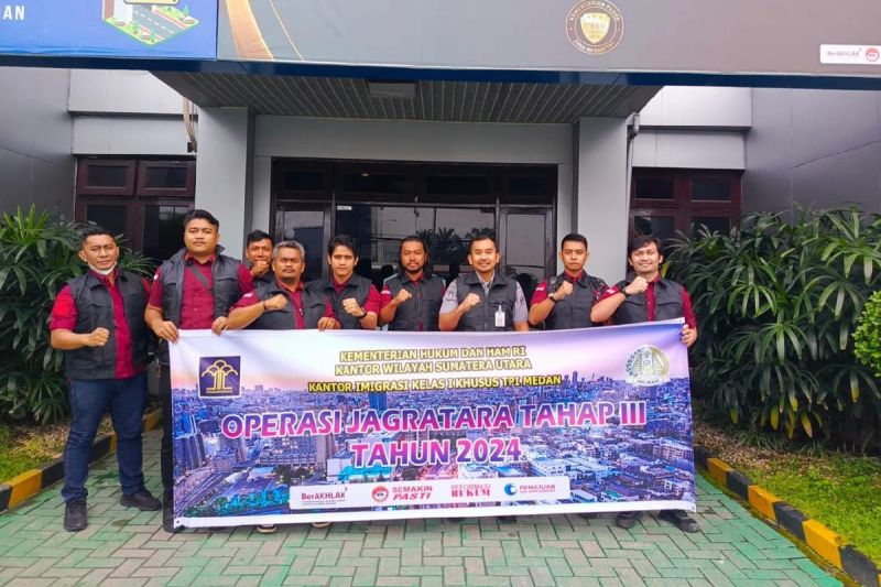 Operasi Jagratara di Medan, Cegah Pelanggaran Keimigrasian
