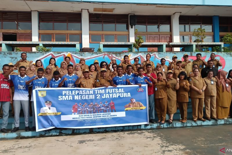 SMA Negeri 2 Jayapura Siap Bertarung di Piala Futsal Menpora 2024