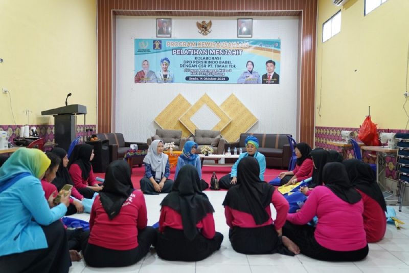 Pelatihan Menjahit WBP Lapas Perempuan Pangkalpinang Berkualitas