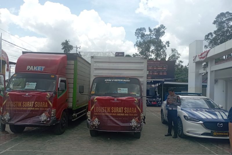 KPU Jambi Terima 2,7 Juta Surat Suara untuk Pemilihan Gubernur