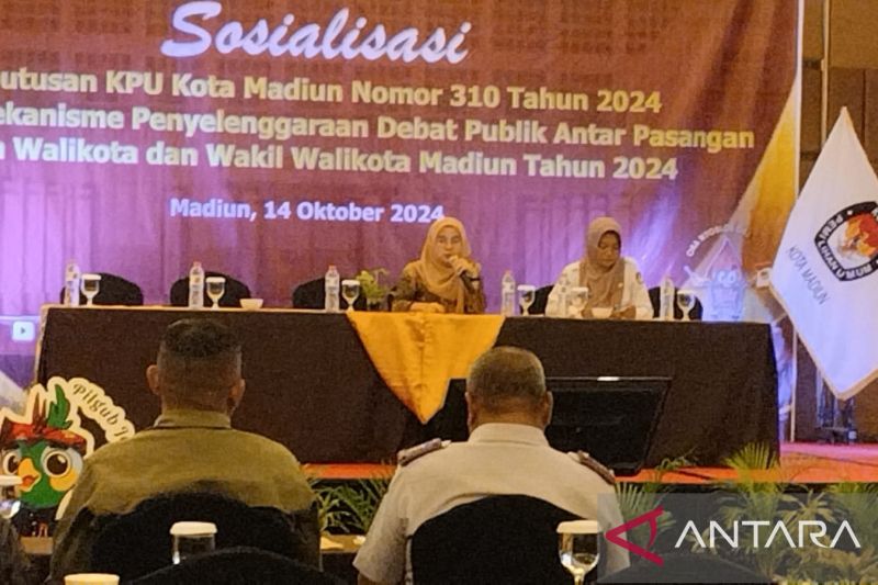 KPU Kota Madiun Siapkan Debat Publik dengan Lima Panelis