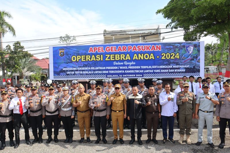 Operasi Zebra Anoa Kolaka, Polisi Fokus 10 Pelanggaran Lalu Lintas