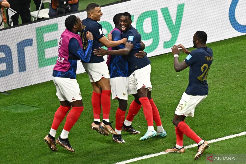 Kolo Muani Dwigol, Prancis Menang Dramatis atas Belgia 2-1