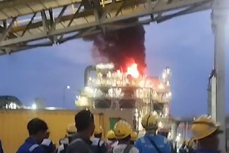 PT Freeport Indonesia Evaluasi Dampak Kebakaran di Smelter Gresik