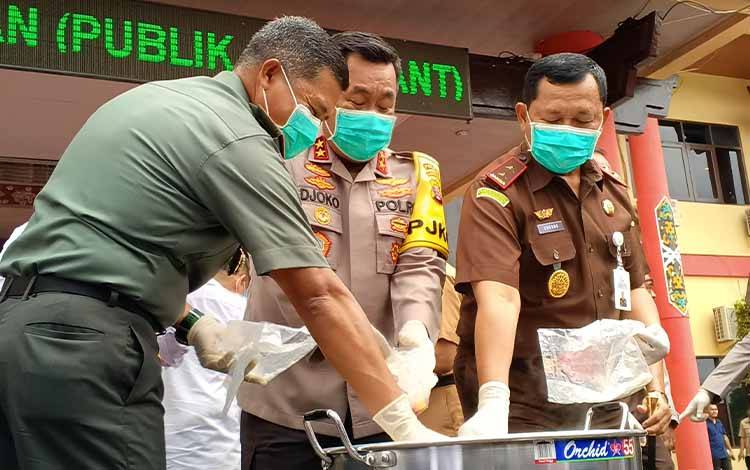 Polda Kalteng Amankan 50,6 Kg Sabu di Lamandau, Kurir Ditangkap
