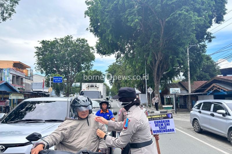 Sosialisasi Disiplin Berlalu Lintas dalam Operasi Zebra 2024
