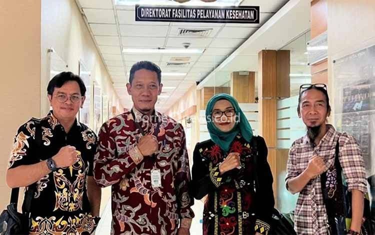 Koordinasi Tim RSUD Kapuas Terkait Percepatan Penyiapan Sarpras RS Penerima Alat Kesehatan Cathlab
