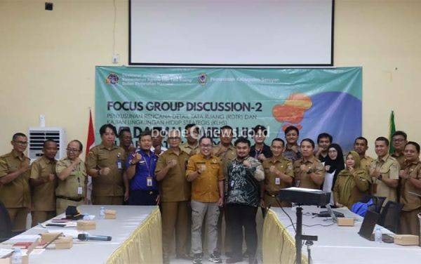 Pemkab Seruyan Gelar FGD Penyusunan RDTR Wilayah Perencanaan Danau Sembuluh