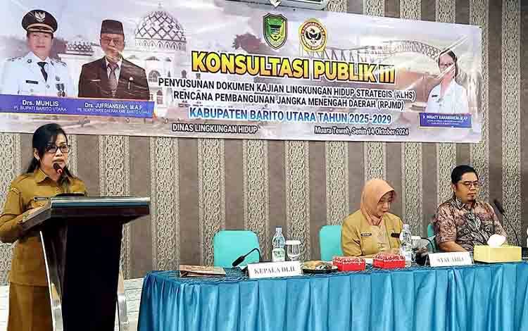 Kepala DLH Barito Utara: KLHS RPJPD Telah Dilaksanakan