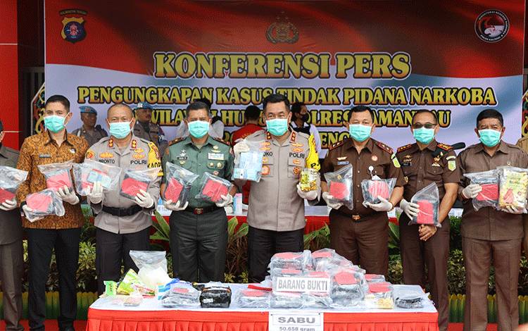 Polda Kalteng Ungkap 523 Kasus Narkoba Periode Januari-Oktober 2024