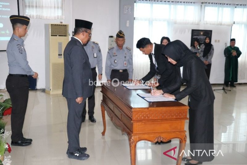 Kemenkumham Kalsel Lantik Notaris Pengganti untuk Layanan Hukum