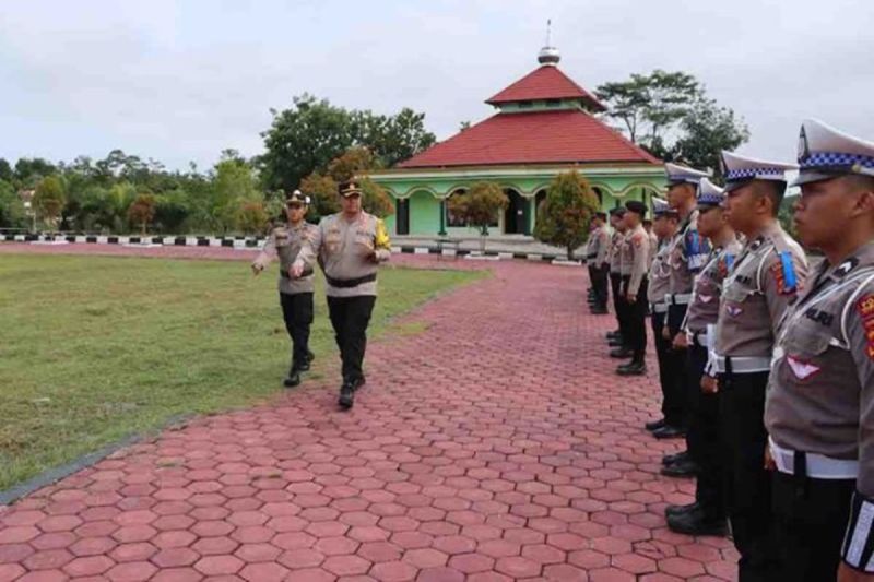 Polres Gumas Luncurkan Operasi Zebra Telabang Jelang Pelantikan