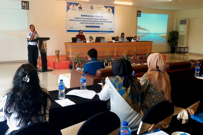 Peningkatan SDM Pengelola Perpustakaan Dukung Pendidikan Kabupaten Sorong