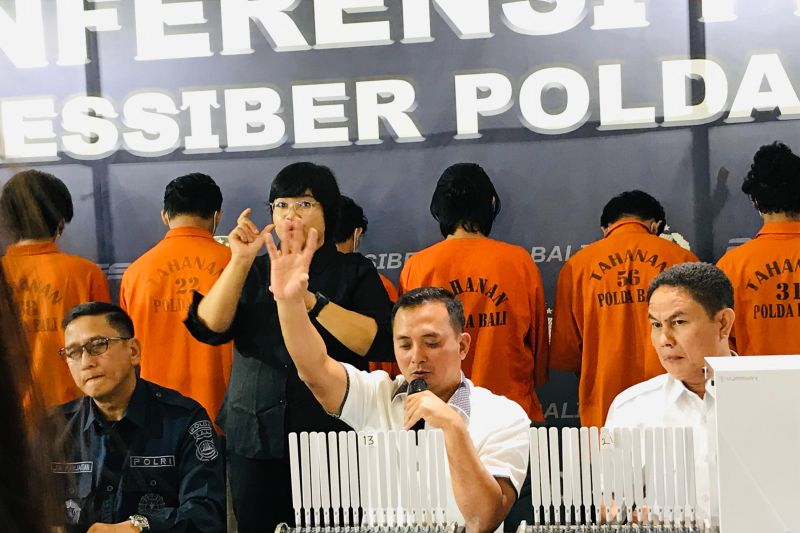 Polda Bali Ungkap Jaringan Pencurian Data Pribadi, 12 Tersangka Ditangkap
