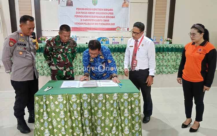 Sekda Bartim Buka Kegiatan Peningkatan Kesiapsiagaan Bencana dengan Pelibatan Multi-Stakeholder
