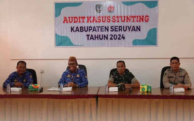 Asisten Pemerintahan Pemkab Seruyan Buka Audit Kasus Stunting 2024