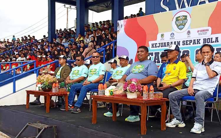 Staf Ahli Bupati Barito Utara Buka Kejuaraan Sepak Bola Fazzio Cup 2024