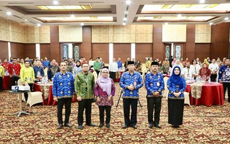 Rakor Perencanaan Urusan Perumahan dan Kawasan Permukiman se-Kalteng Digelar