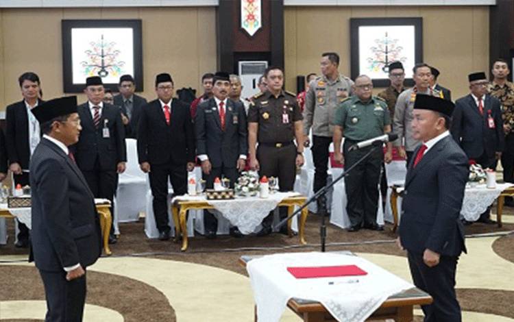 Kepala Perwakilan BPKP Kalteng Dikukuhkan