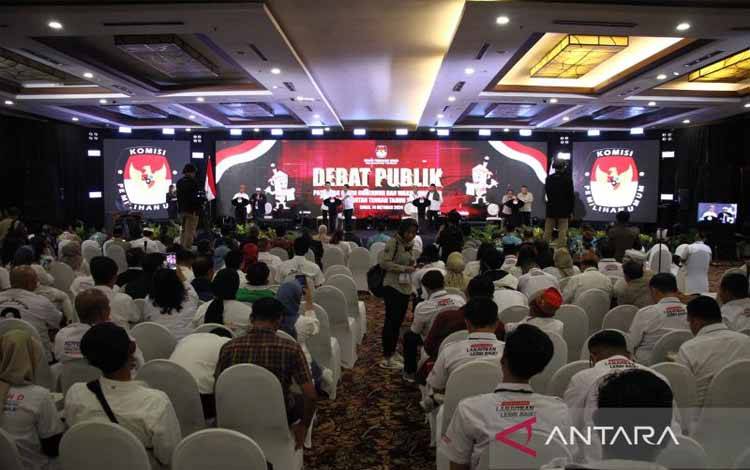 KPU Kalteng Ingatkan Paslon Tak Serang Pribadi saat Debat Pilkada