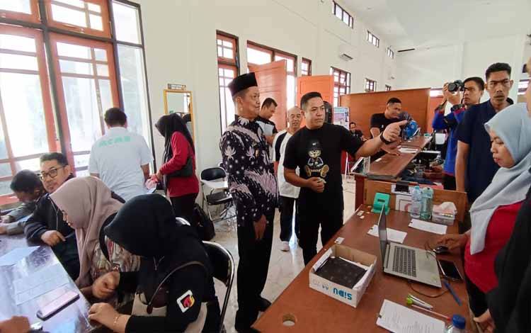 Pj Bupati Seruyan Tinjau Proses Penerimaan PPPK
