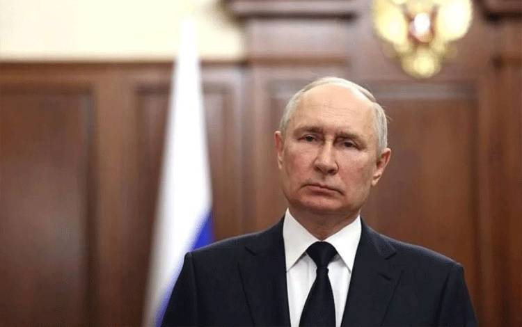 Rusia mendukung pembentukan negara Palestina, kata Presiden Vladimir Putin pada Jumat.