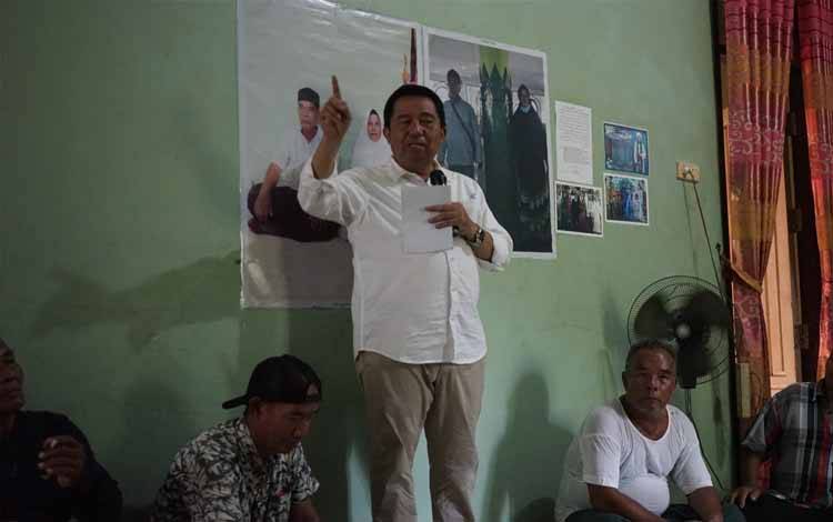 Kampanye Dialogis di Sungai Damar, Kaspinor akan Prioritas Infrastruktur Sinyal