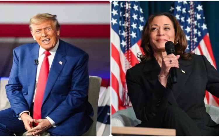 Jajak Pendapat: Trump Unggul Tipis di Semua Negara Bagian Kunci