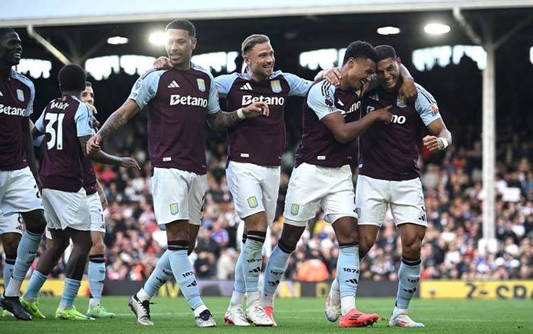 Amankan Kemenangan, Brighton dan Aston Vila Bertahan di Lima Besar