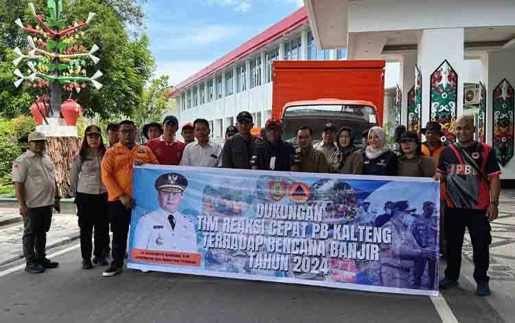 Pemprov Kalteng Turunkan Tim Bantuan ke Wilayah Bencana Banjir